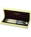 Writing set, roller with ball pen