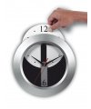 Wall clock with detachable dial