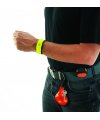Strap with 4 red LED including a flash mode with hook-and-loop fastening.