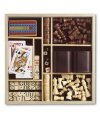 Wooden game set 8-in-1
