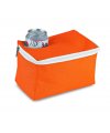 Cooler bag with zipper and multi-can holder