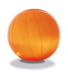 Transparent beach ball