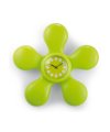 Flower clock with suction cup