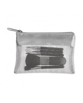 5pcs make up set in mesh pouch