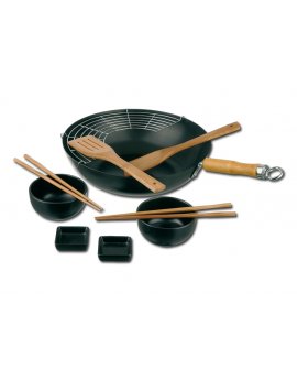 wok set with accessories