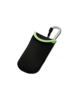 mobile pouch with carabiner